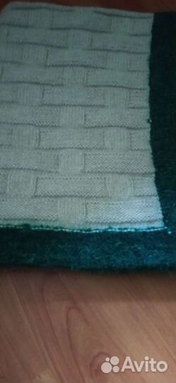 Плед детский вязаный ручная работа