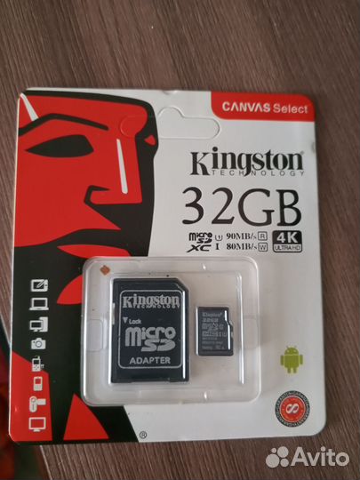 Флешка micro sd 32 гб