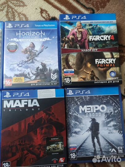 Игры для приставок ps4