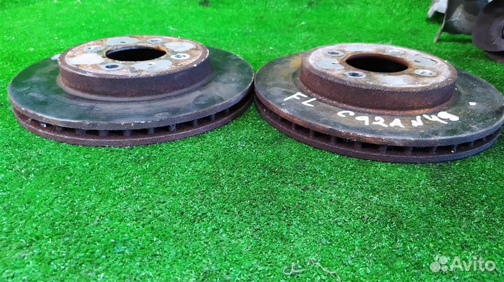 Диск тормозной пара передний Mitsubishi Dingo CQ2A