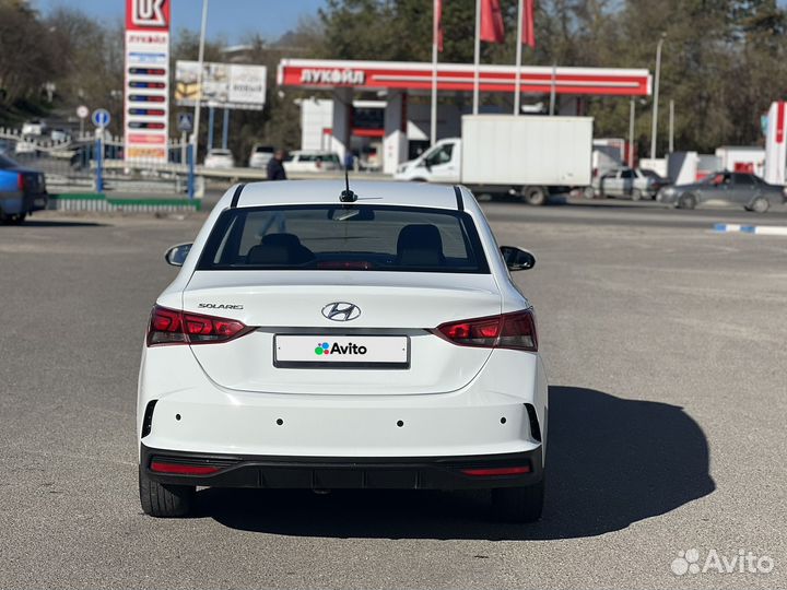 Hyundai Solaris 1.6 AT, 2020, 85 500 км