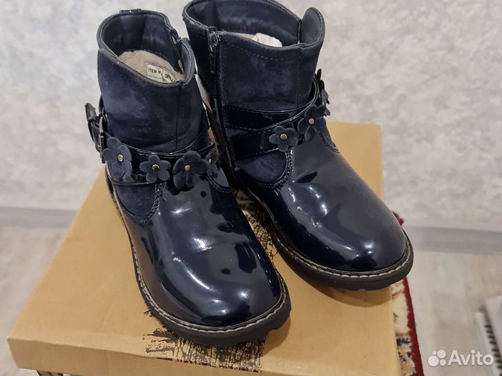 Полусапоги школьные