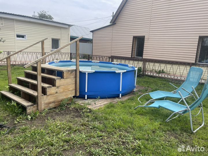 Каркасный бассейн бу