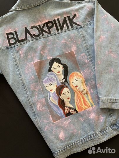 Blackpink роспись одежды, кастомизация