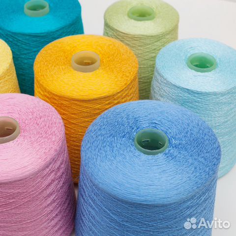 Бобинная пряжа меринос Lidiya Silver много цветов
