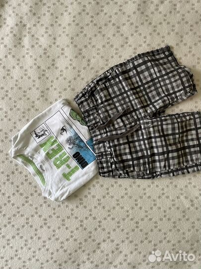 Шорты и футболки для мальчика