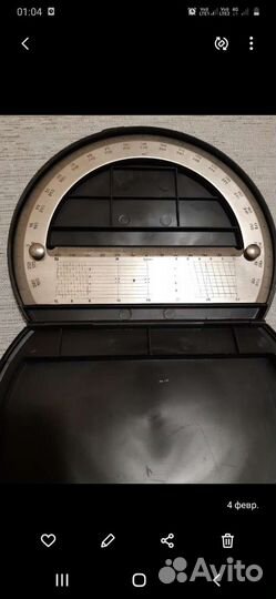 Транспортир геодезический новый 1968 г