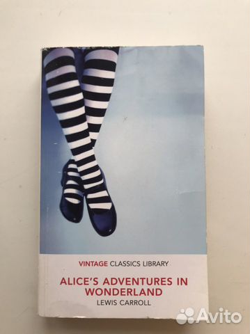 Книги на английском Алиса в стране чудес