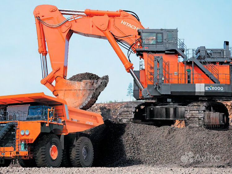 HITACHI - ТОП-3 экскаватора для карьеров