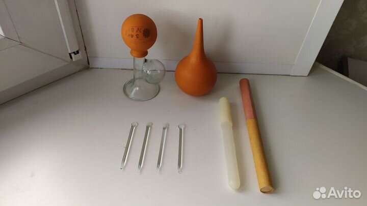 Аптечка медицинские инструмент иглы СССР