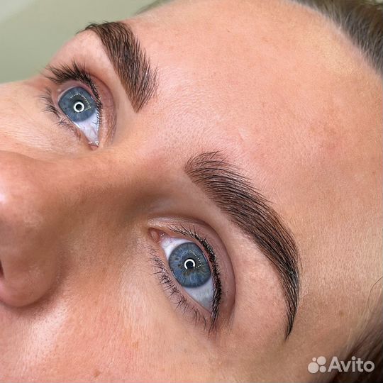 Оформление и окрашивание бровей