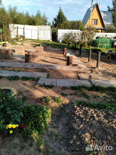 Винтовые сваи с монтажом