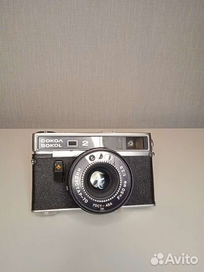 Плёночный фотоаппарат olympus, сокол, ломо