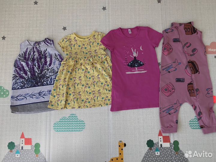 Летние вещи для девочки 104 mothercare, moi noi