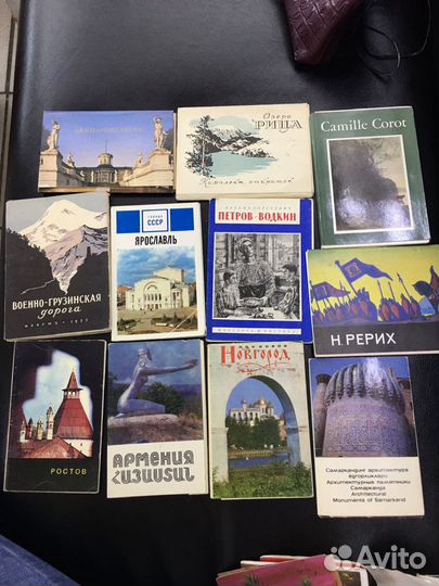 Открытки советские ссср, разные наборы