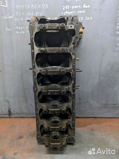 Блок цилиндров mercedes 120.987