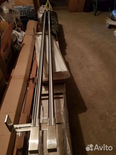 Карниз красивый для штор двухрядный