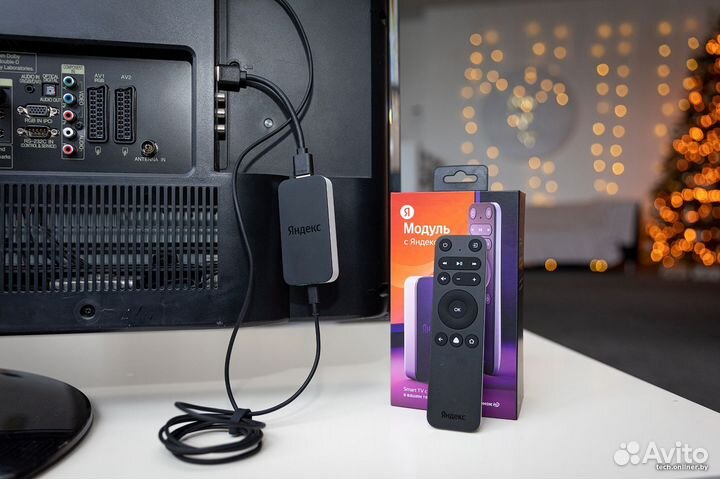 Smart-TV приставка Яндекс модуль с Алисой