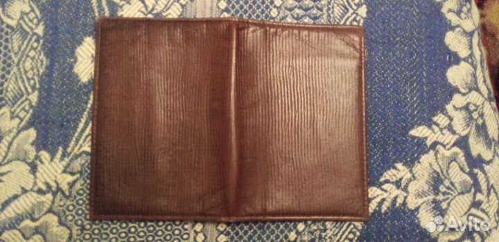 Партмоне кошелек мужской СССР винтаж кожа