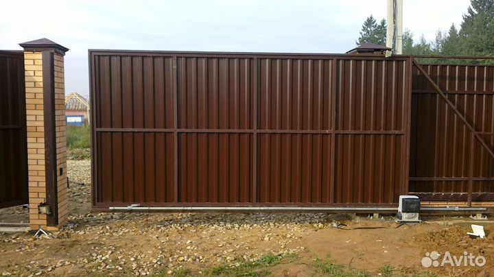 Откатные ворота