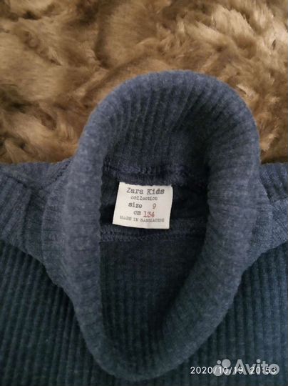Водолазка для девочки 8-9л (134р), zara