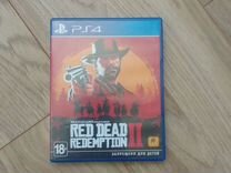 Диск ps4 red dead redemption 2