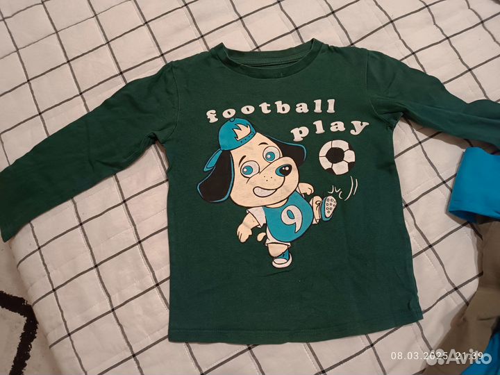 Лонгслив 4шт 98-104