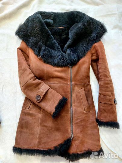 Дубленка женская натуральная 44р