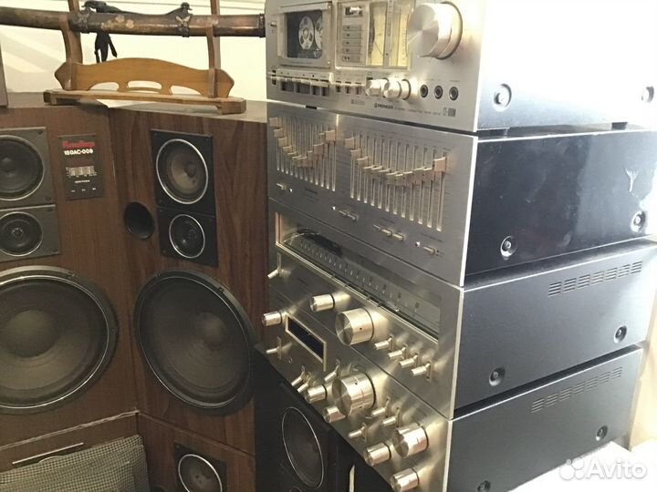 Стойка pioneer блочная голубая серия