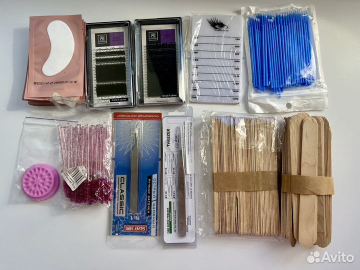 Расходники для наращивания ресниц