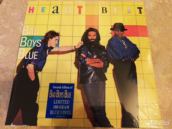 Bad Boys Blue Heart Beat на цветном виниле