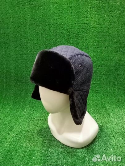 Шапка ушанка мужская