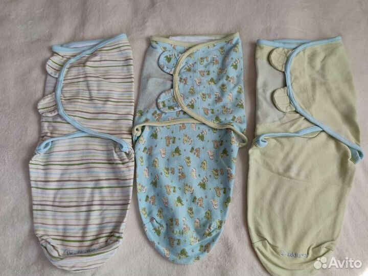 Конверт на липучке для пеленания