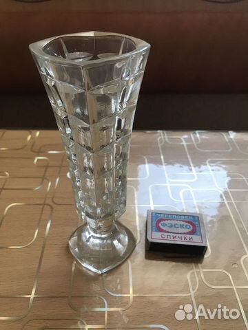 Ваза хрустальная СССР