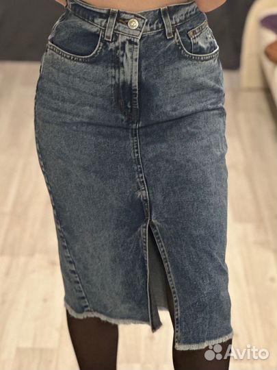 Джинсовая юбка