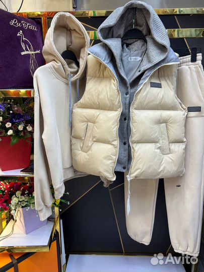 Роскошный костюм - тройка Brunello Cucinelli