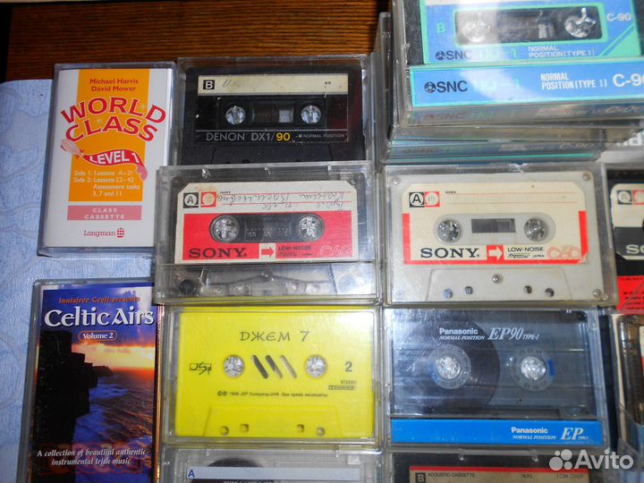 Аудиокассета denon JVC TDK