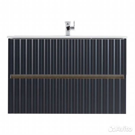 Тумба под раковину 90 LED серый мат. Art&Max Eleg