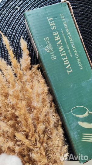 Набор столовых приборов 24 предмета Новый