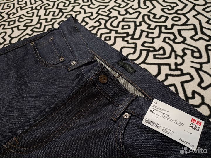 Джинсы Uniqlo Selvedge 32 / Barbour Edwin