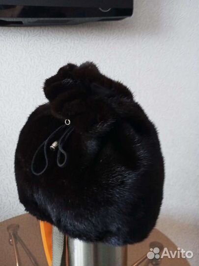 Шапка норковая женская бу