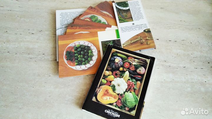 Наборы открыток СССР с кулинарными рецептами