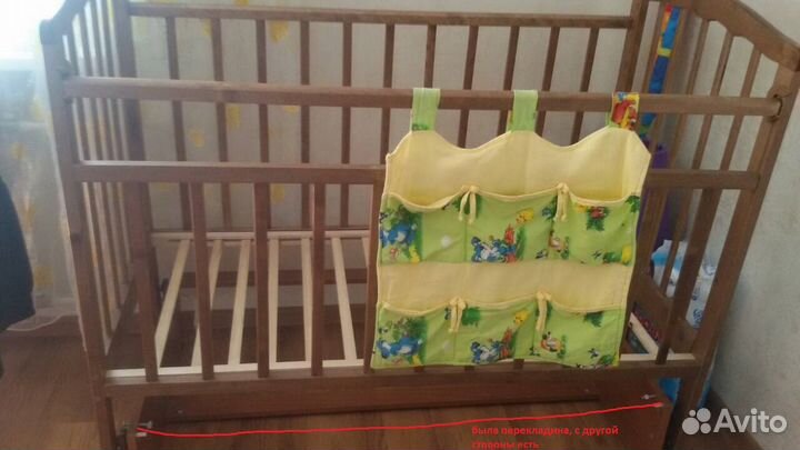 Кроватка + матрасик в подарок