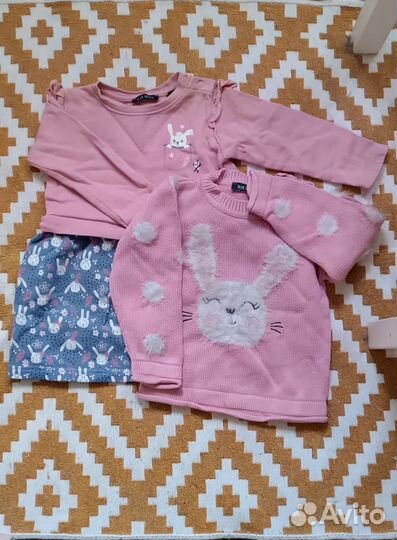 Пакет одежды для девочки 80