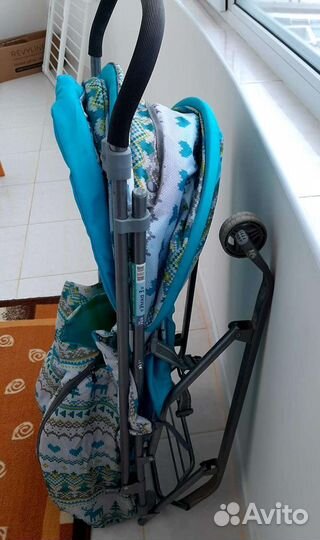 Детские санки коляска с колесами