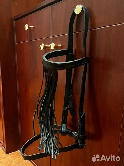 Уздечка для лошади из натуральной кожи, Испания