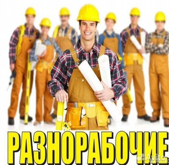 Грузчики на час разнорабочие