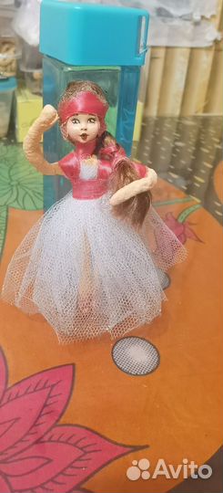 Ватные елочные игрушки