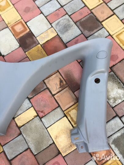 Toyota rav 4 2004 обшивка багажника левая верхняя