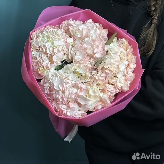 Букет гортензий Цветы гортензии